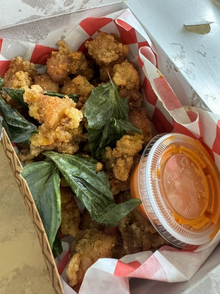 Spicy Thai Popcorn Chicken