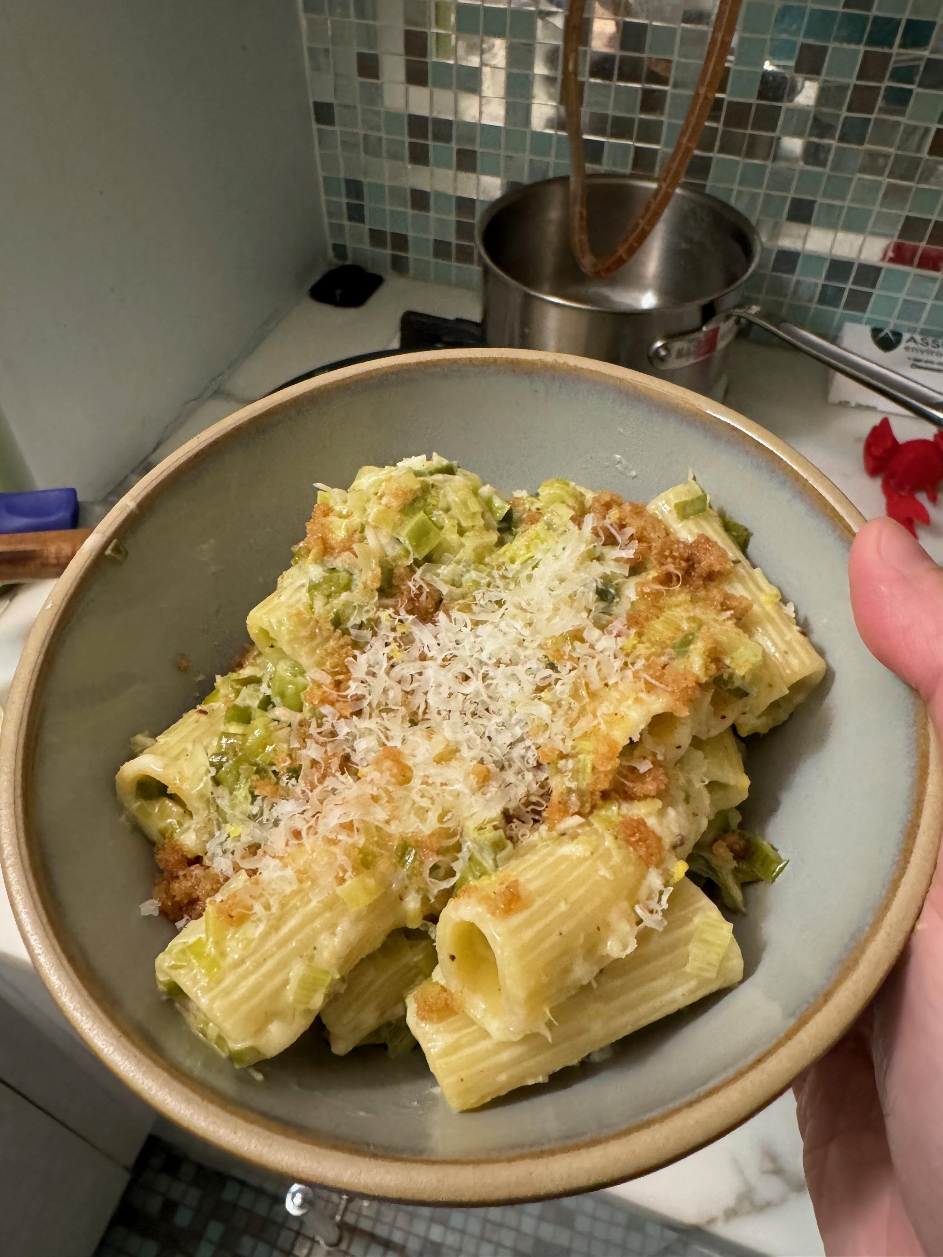 Leek Pasta