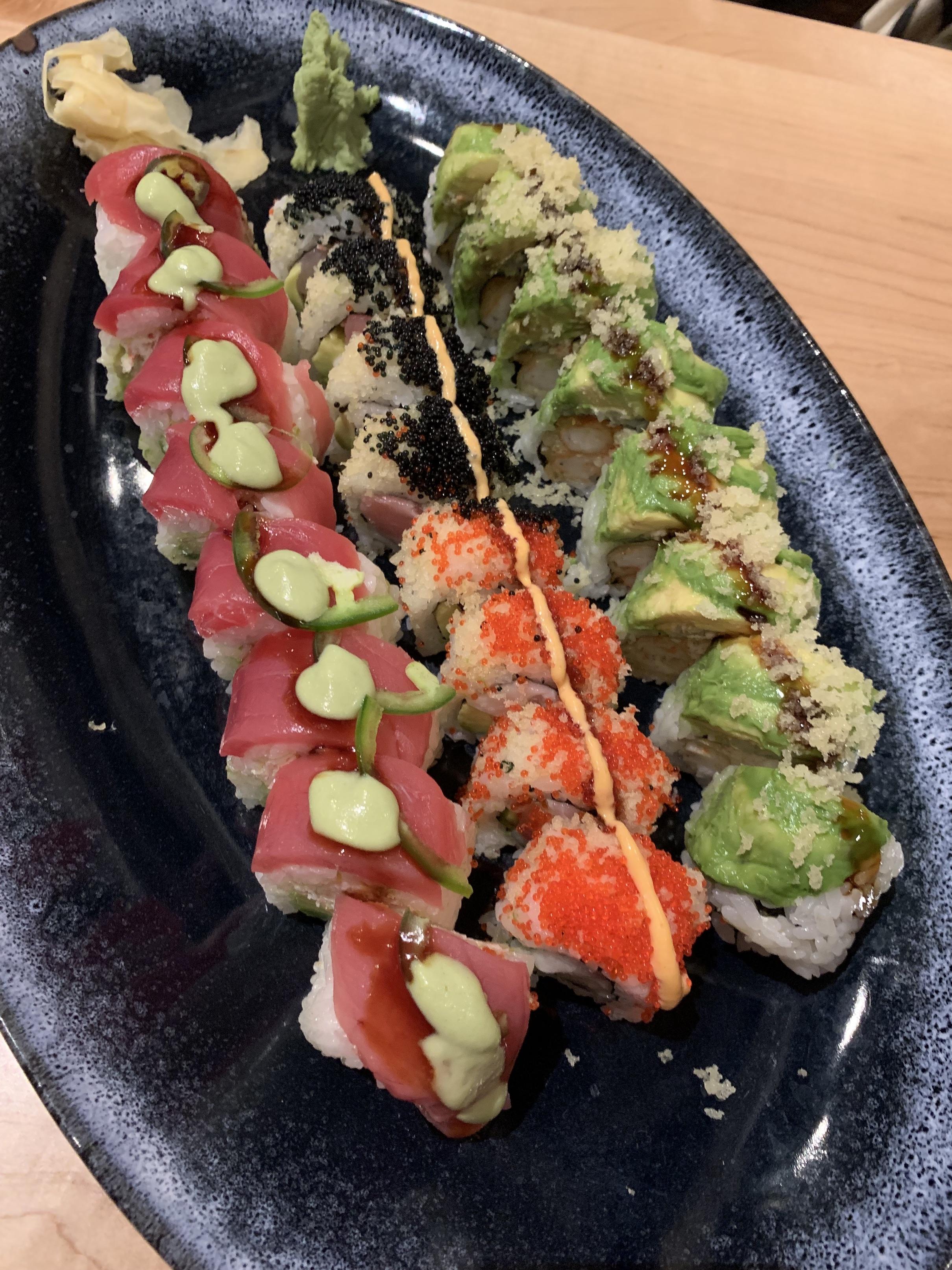 Some Rolls at Billy Sushi