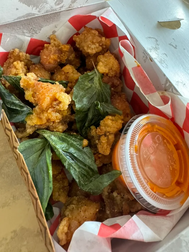 Spicy Thai Popcorn Chicken